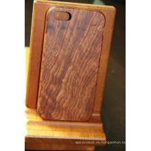 Really Burma Padauk Valuable Gift Funda móvil de madera